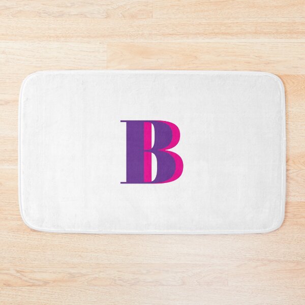 Item preview, Letter B in Purple – Cute Alphabet Initial Monogram Design designed and sold by Monika Howarth.