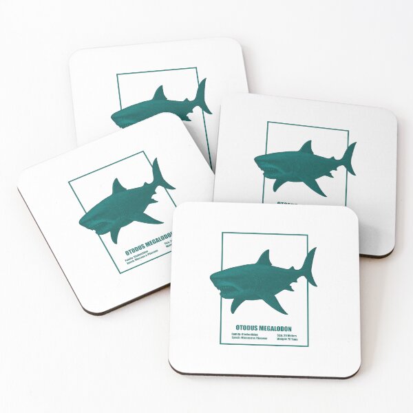 Item preview, Otodus Megalodon – Vintage Prehistoric Illustration designed and sold by SlatoMato.