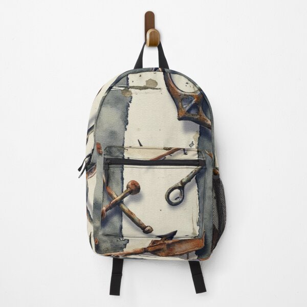 Item preview, Rustic Nautical Grunge with Vintage Anchors and Compasses designed and sold by rustyroofco.