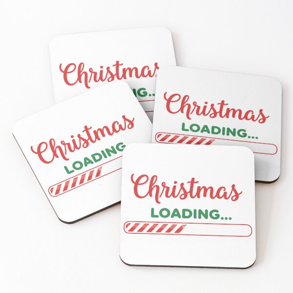Item preview, Funny Christmas Loading Progress Bar Holiday Humor designed and sold by Alex Songs.