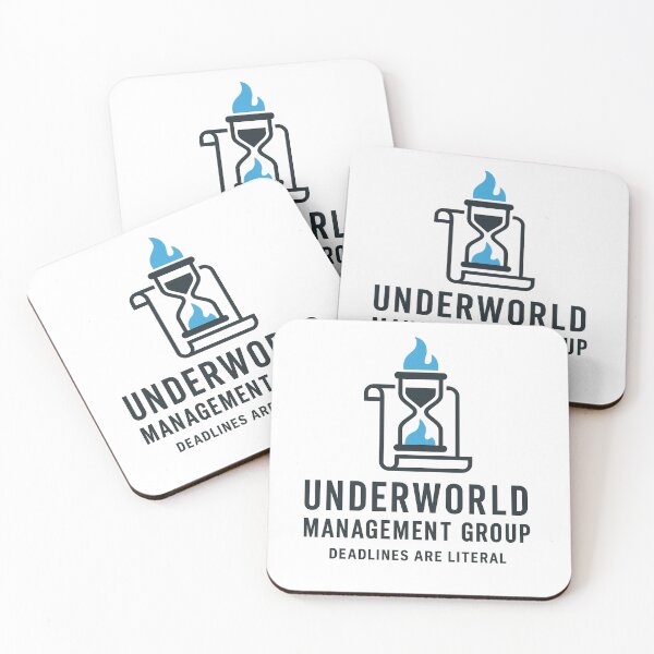 Item preview, Underworld Management Group | Hades-Inspired Funny Work Design – Deadlines Are Literal designed and sold by Zippitydodads.