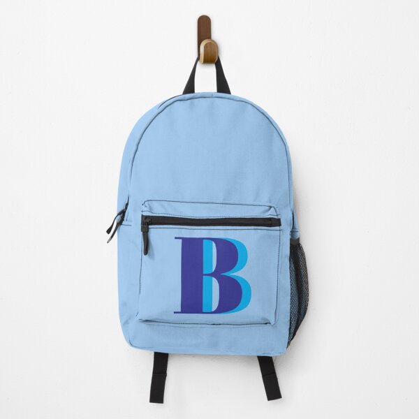 Item preview, Letter B in Blue – Cute Alphabet Initial Monogram Design designed and sold by Monika Howarth.