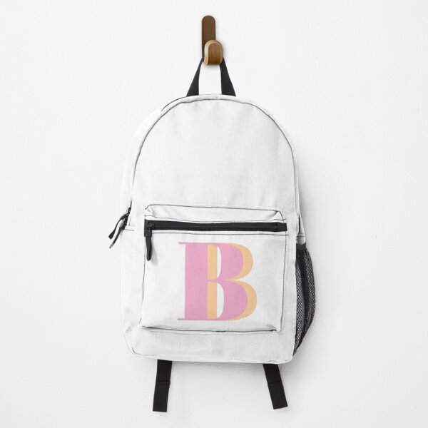 Item preview, Letter B in pastel pink – Cute Alphabet Initial Monogram Design designed and sold by Monika Howarth.