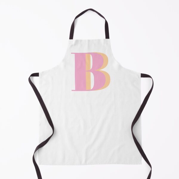 Item preview, Letter B in pastel pink – Cute Alphabet Initial Monogram Design designed and sold by Monika Howarth.