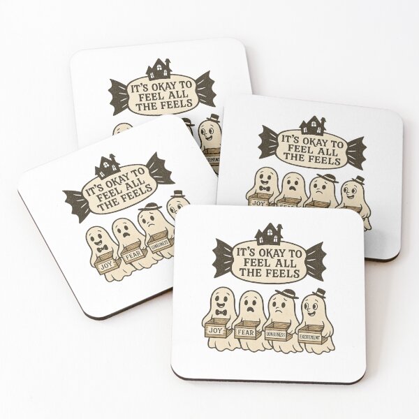 Item preview, It's Okay To Feel All The Feels, Halloween,  ABA Therapist, Speech Therapy, BCBA, Mental Health, RBT, AAC designed and sold by Orvista.
