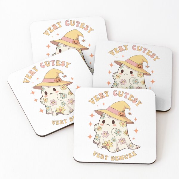 Item preview, Very Cutesy Demure Retro Floral Ghost designed and sold by Alex Songs.