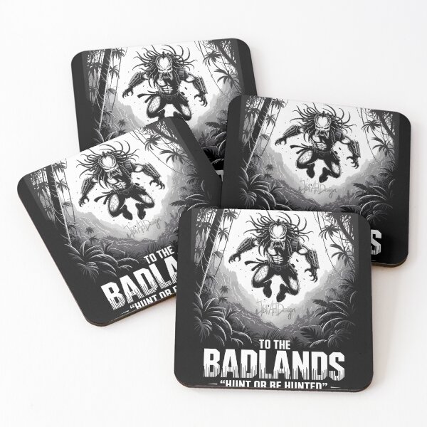 Item preview, Attack on Badlands Monochrome Design designed and sold by jbfart.