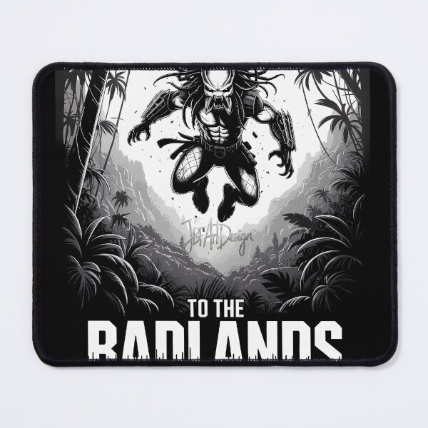 Item preview, Attack on Badlands Monochrome Design designed and sold by jbfart.