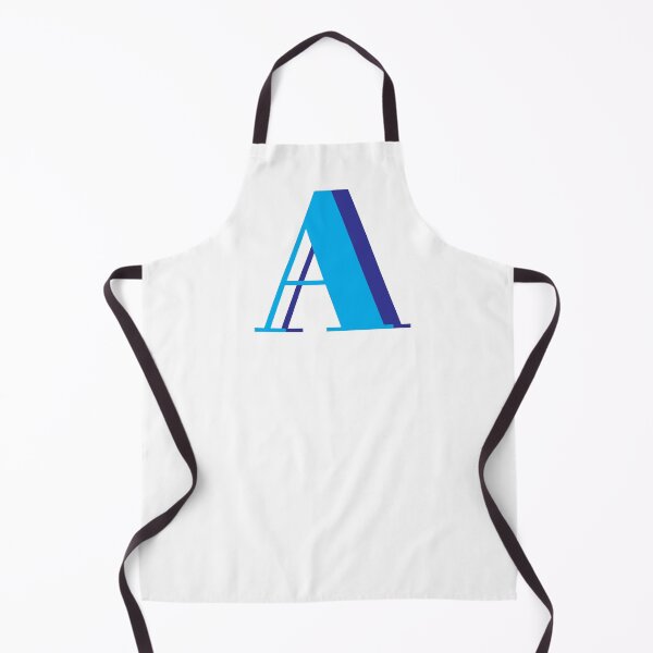 Item preview, Letter A in Blue – Cute Alphabet Initial Monogram Design designed and sold by Monika Howarth.