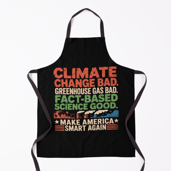 Item preview, Climate Change Bad – Bold Environmental Awareness Design designed and sold by GiftedExplorer.