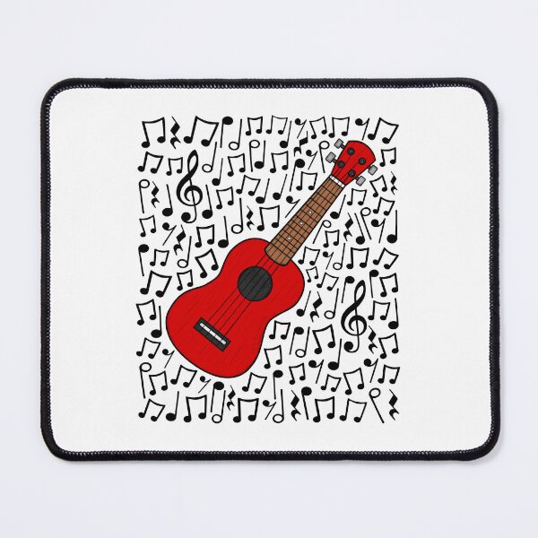 Item preview, Ukulele Musical Notes Ukulelist Music Teacher Musician designed and sold by doodlerob.