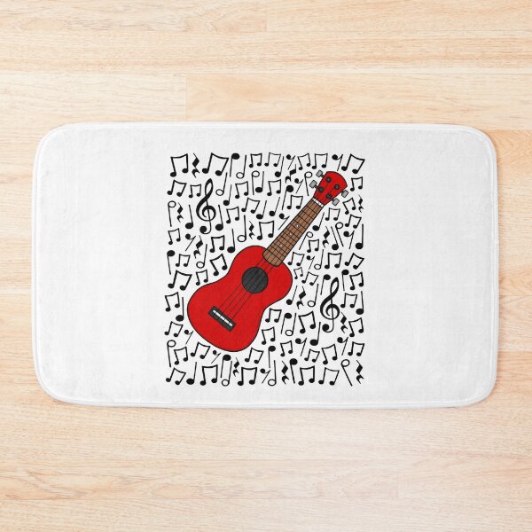 Item preview, Ukulele Musical Notes Ukulelist Music Teacher Musician designed and sold by doodlerob.