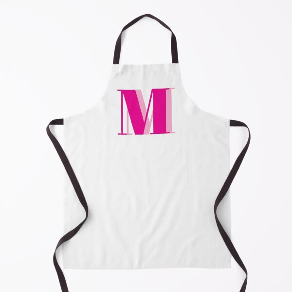 Item preview, Letter M in Pink – Cute Alphabet Initial Monogram Design designed and sold by Monika Howarth.