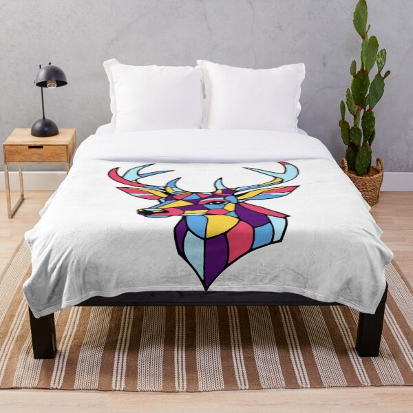Item preview, Ciervo en vidriera designed and sold by SpectrumShine.
