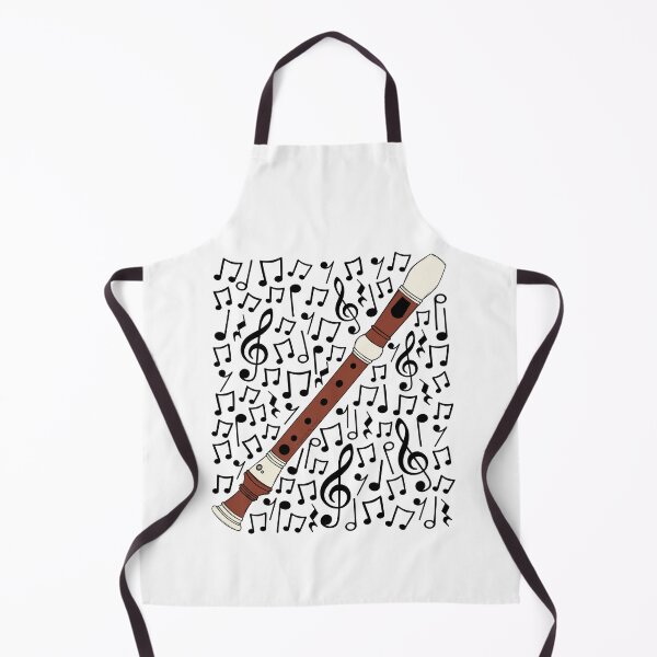 Item preview, Recorder Player Musical Notes Music Teacher Woodwind Musician designed and sold by doodlerob.