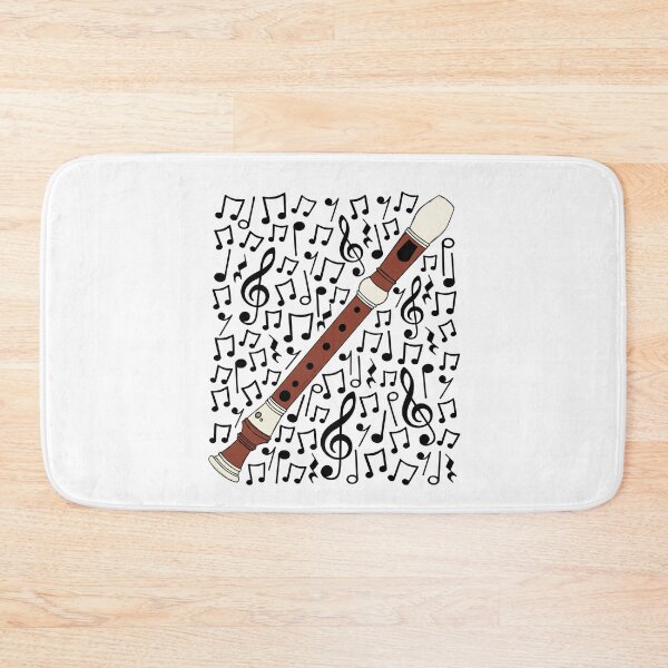 Item preview, Recorder Player Musical Notes Music Teacher Woodwind Musician designed and sold by doodlerob.