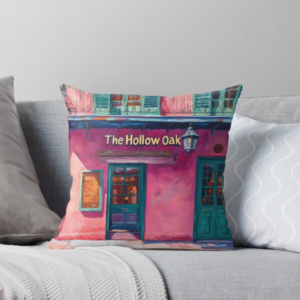 Item preview, Step Into The Hollow Oak - Sunlit New Orleans Bar with Teal Doors and Inviting Vibes designed and sold by OlfactoART Studio.