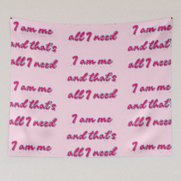 Item preview, I am me (pink) designed and sold by DiscoBallDesigns.