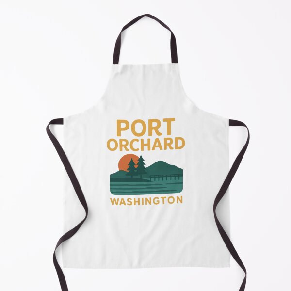 Item preview, Port Orchard Washington Vintage Sunset Design  designed and sold by MertsArt.
