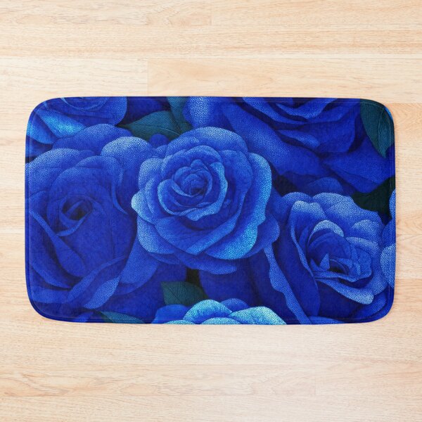 Item preview, Graceful Romantic Bouquet Navy Royal Blue Roses designed and sold by scicilysimonee.