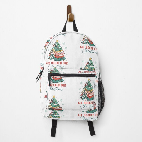 Item preview, All Booked for Christmas Green Book Stack Xmas Tree designed and sold by THIENVT.