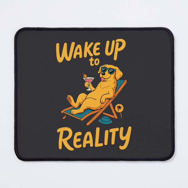 Item preview, Relaxed Dog Escaping Harsh Reality designed and sold by -DEEWOLF-.