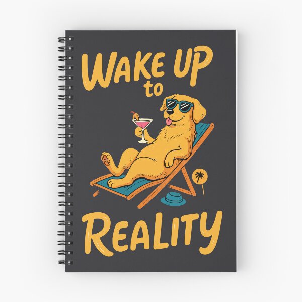 Item preview, Relaxed Dog Escaping Harsh Reality designed and sold by -DEEWOLF-.