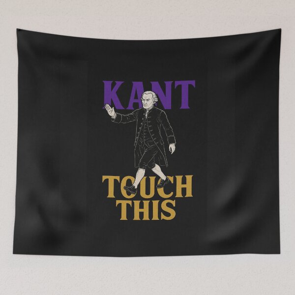 Item preview, Kant Touch This – Immanuel Kant Funny Philosophy T-Shirt designed and sold by PHILOSOPHY-SWAG.