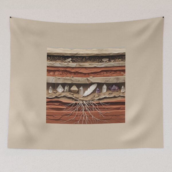 Item preview, Sacred Earth Layers designed and sold by Vibrant Threads.