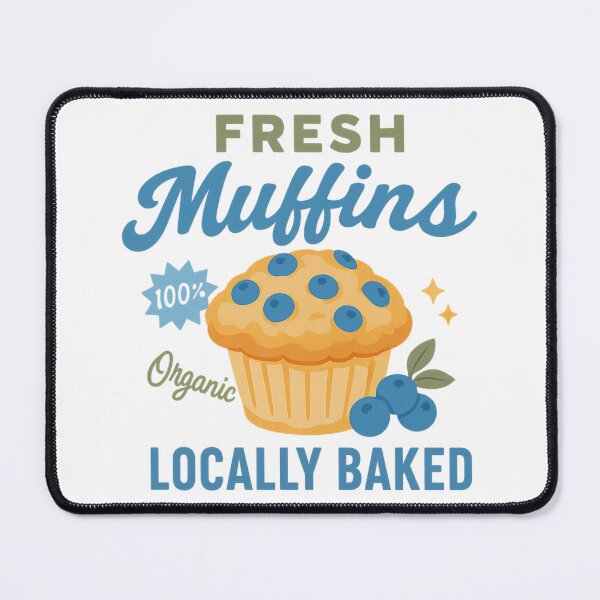 Item preview, Fresh Muffins blueberry muffin lover designed and sold by TinyPanic.