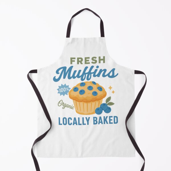 Aperçu de l'œuvre Muffins frais, amateur de muffins aux myrtilles créée et vendue par TinyPanic.