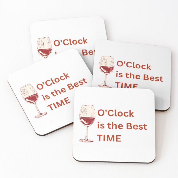 Item preview, Wine O'Clock is the Best Time Oversized T-Shirt designed and sold by Cobblerj.