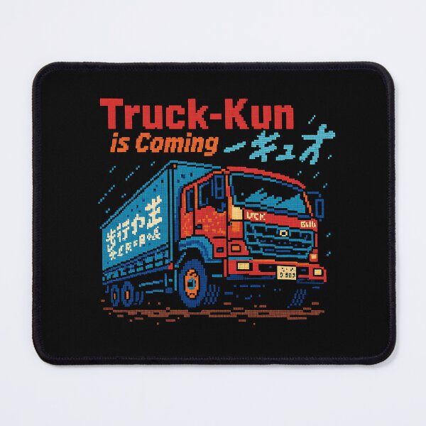 Item preview, Truck Kun Pixel Art designed and sold by KloverDesigns.