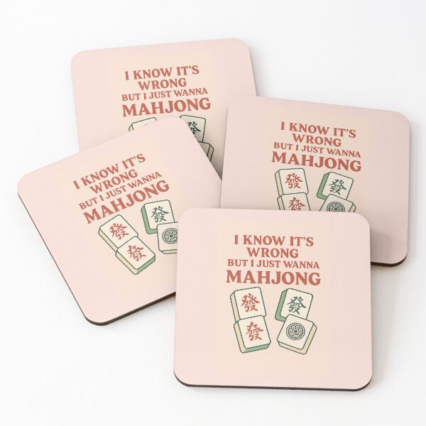Item preview, Mahjong Night Invite - Quote With Tiles designed and sold by m00n.m0nkey$_&_sPACE.$hark.