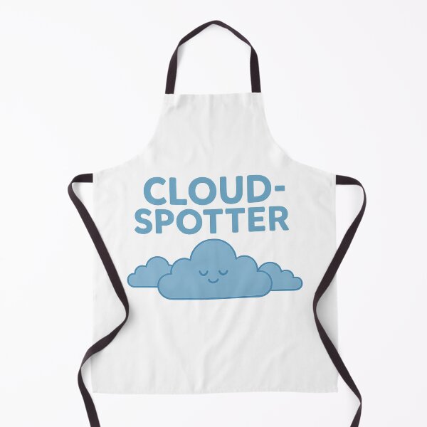 Item preview, Cloudspotter – Cute Blue Cloud Illustration designed and sold by MertsArt.