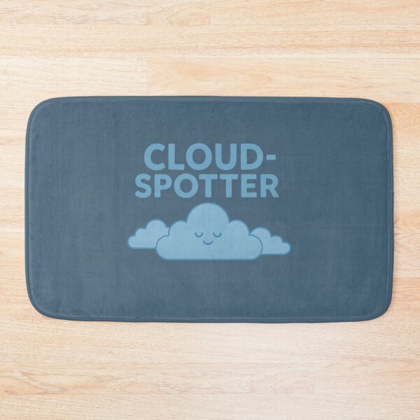 Item preview, Cloudspotter – Cute Blue Cloud Illustration designed and sold by MertsArt.