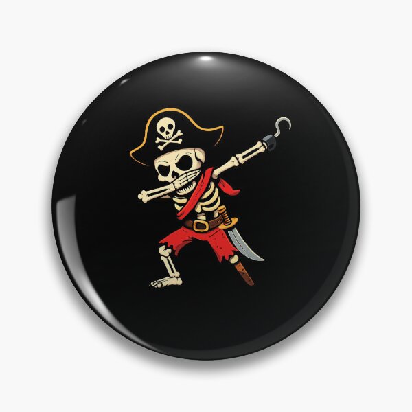 Item preview, Funny Halloween Dabbing Pirate Skeleton designed and sold by SOUFIANE1991.