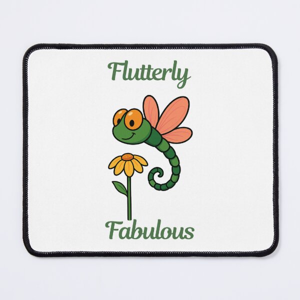 Item preview, Flutterly Fabulous - Cute Dragonfly designed and sold by CanSparkleArt.
