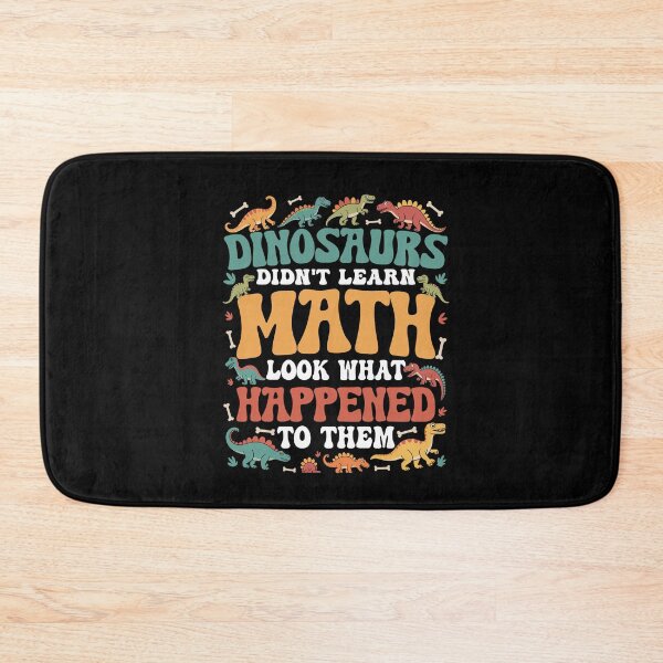 Item preview, Funny Math Teacher Dinosaur T-Shirt – Dinosaurs Didn’t Learn Math Humor Gift designed and sold by BellaFShop.