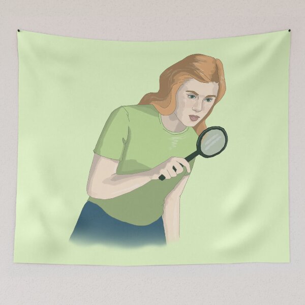 Item preview, Classic Nancy Drew with Magnifying Glass designed and sold by hyperfix8ion.