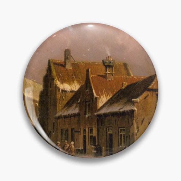 Item preview, A Village in Winter designed and sold by tomorrowsart.
