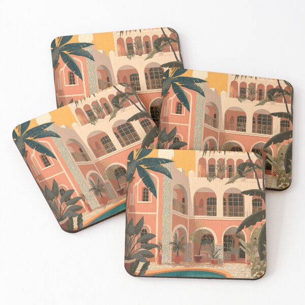 Item preview, PalmParadiso 001 – Pool and tropical sunset designed and sold by Palmparadiso.