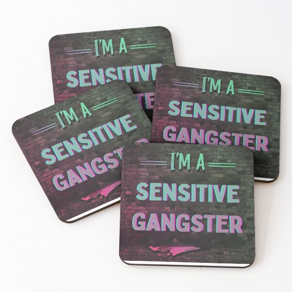 Item preview, I'm a sensitive gangster  designed and sold by FitEnvy.