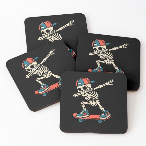 Item preview, Halloween Skateboard Dabbing Skeleton designed and sold by SOUFIANE1991.