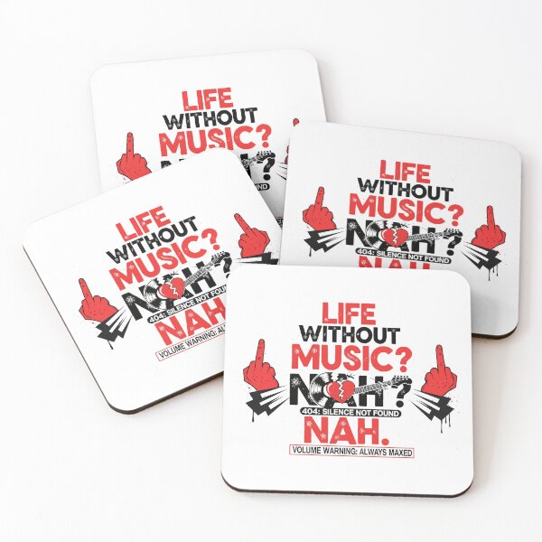 Item preview, Life Without Music Nah designed and sold by Amir Faysal.