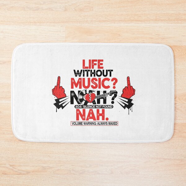 Item preview, Life Without Music Nah designed and sold by Amir Faysal.