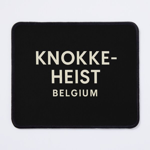 Item preview, Knokke-Heist Belgium Minimalist Typography Design designed and sold by MertsArt.