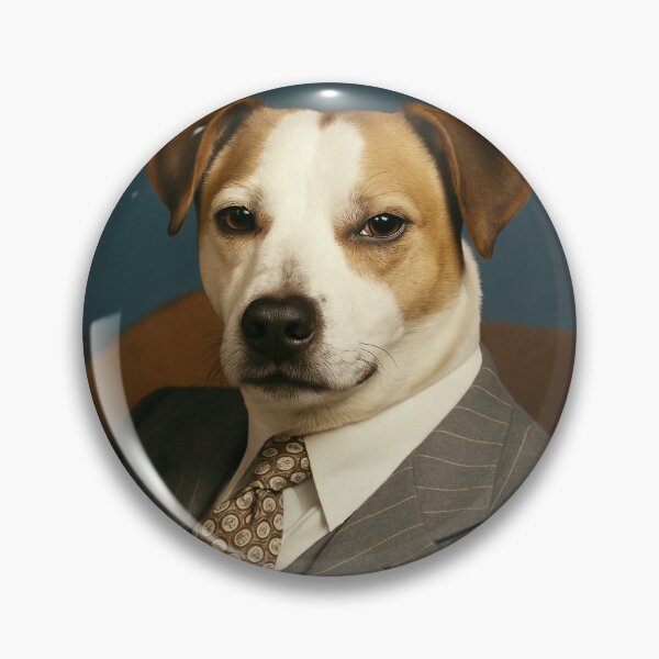 Item preview, Bark Gable: Monty the Jack Russell Terrier designed and sold by Tridentulus.