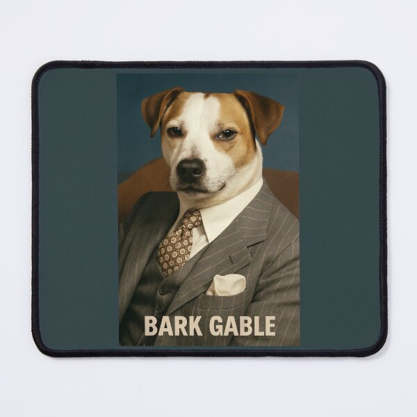 Item preview, Bark Gable: Monty the Jack Russell Terrier designed and sold by Tridentulus.