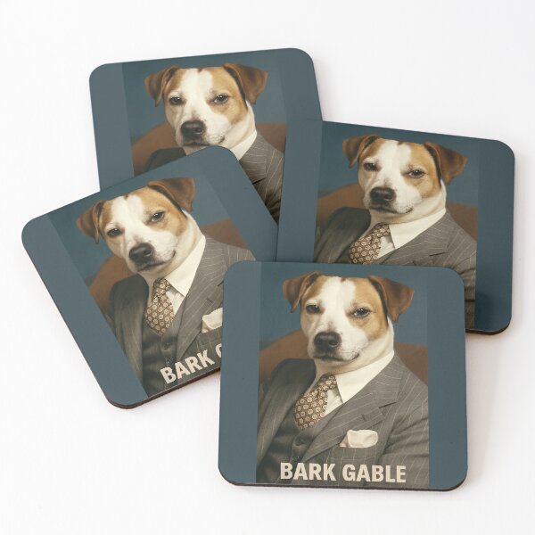 Item preview, Bark Gable: Monty the Jack Russell Terrier designed and sold by Tridentulus.